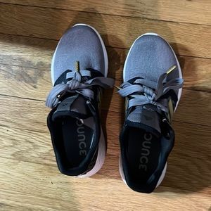 Adidas edge lux sneakers grey with grey leopard